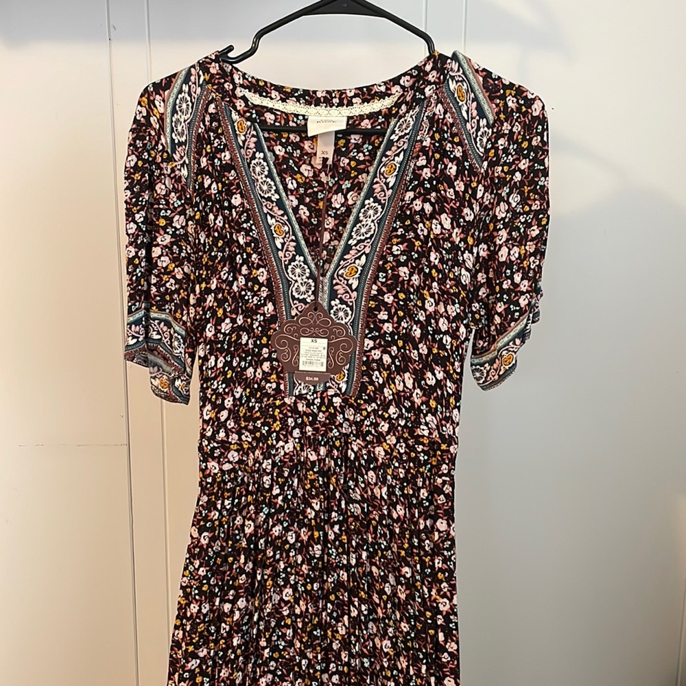 Knox Rose Floral Maxi Dress - XS NWT